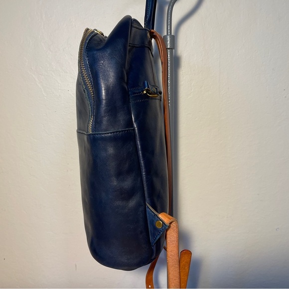 Foressence Kingston Blue Leather backpack main image 10